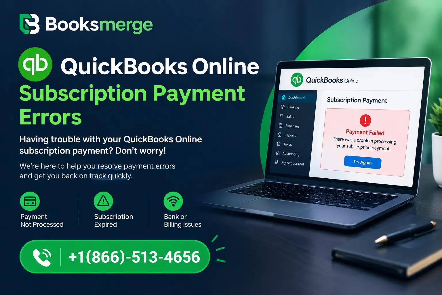 QuickBooks Online Subscription Payment Errors